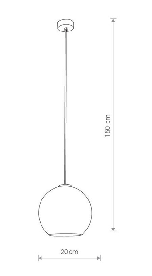 Lampa wisząca Nowodvorski Polaris 9060