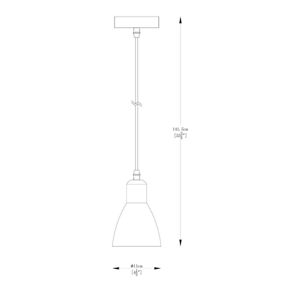 Lampa wisząca A8102-1 Zuma Line Mora