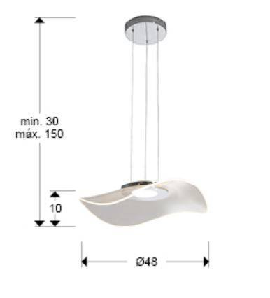 Lampa wisząca Schuller Vento 315920