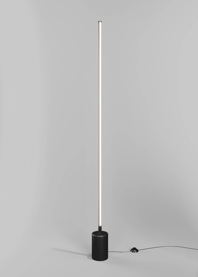 Podłodowa lampa Flow czarny (MOD147FL-L20BK1) - Maytoni