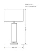 Kutek Mood Lampka gabinetowa Empoli EMP-LG-1(Z)