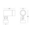 Spot Ogrodowy Zambelis E235