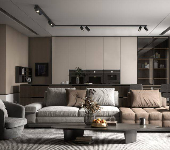 Listwa Nowodvorski Mono 7723 Czarna 200x200cm