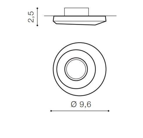 Oprawa do zabudowy Azzardo Lorenza AZ4174