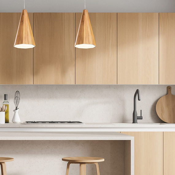 Accord Lighting Angular QN-ANGULAR-P-S-TEAK