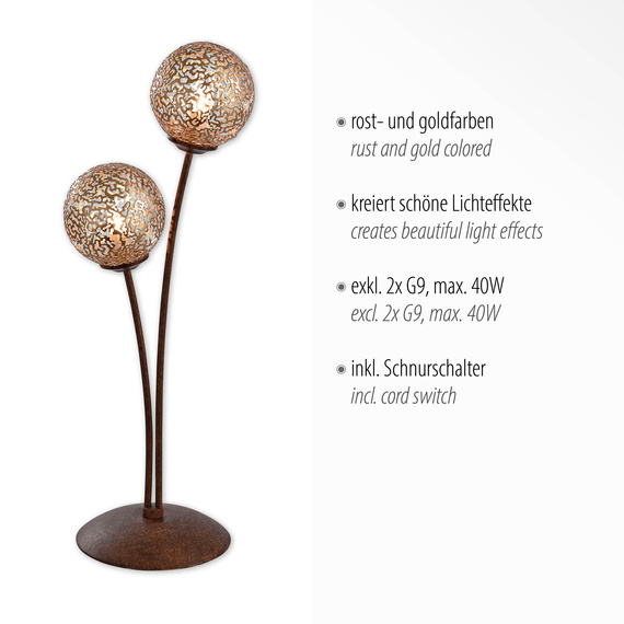 Zuma Line Greta 003902-002399 Lampka Biurkowa