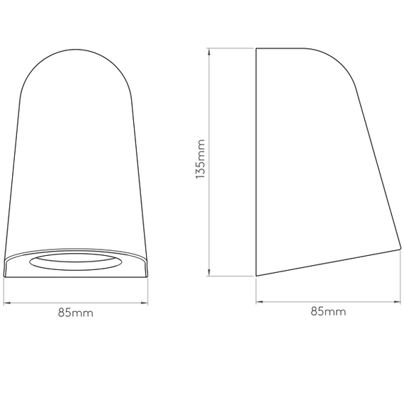Kinkiet Zewnętrzny Astro Mast Light 1317012