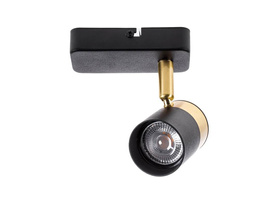 Spot Reflektor Sufitowy I Ścienny Berella Light Rio S BK/GD BL5410