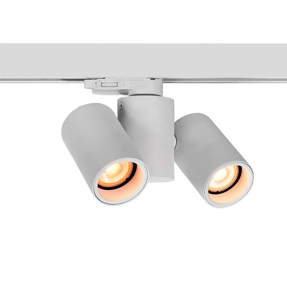 Reflektor do szynoprzewodu Azzardo Megara Track 3 Fazowy AZ 4442 Biały