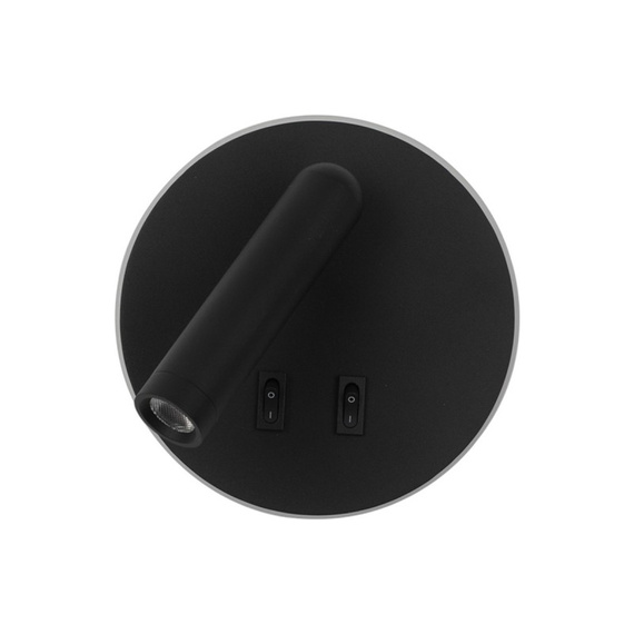 Italux Lampa ścienna Furla WL-53742-1-BK