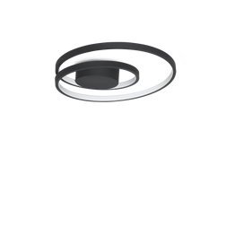Ideal Lux Oz Pl D040 On-off Nero 3000k 365039 Plafon