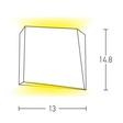 Lampa Ścienna Zambelis E114
