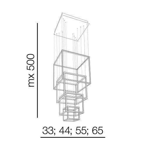 Nowoczesna Lampa LED Azzardo Opera XL 3139