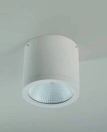 Azzardo Conyon Lampa sufitowa zewnętrzna AZ6026 IP54 10W CCT SWITCH Biała