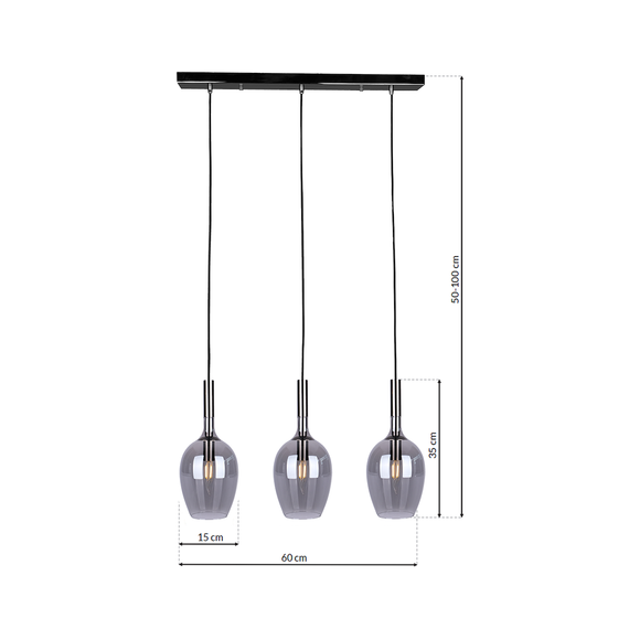 Lampa Wisząca Milagro Lugano ML8814