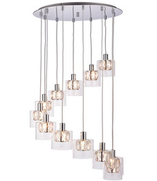 Lampa wisząca Endon 76518 Verina