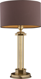 Lampka gabinetowa Kutek Decor DEC-LG-1(P/A) Patyna