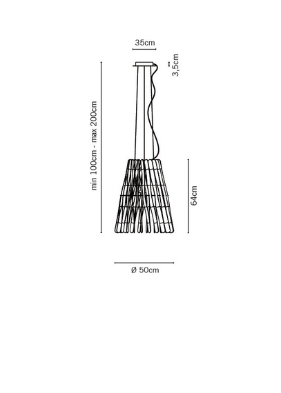 Lampa Fabbian STICK F23 A03 69