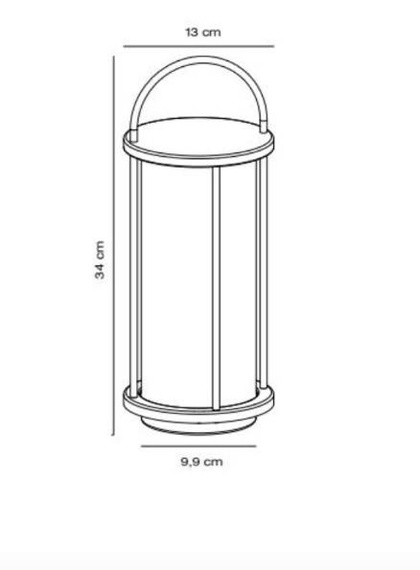 Lampa Ogrodowa Stołowa 2218295031 Nordlux Linton