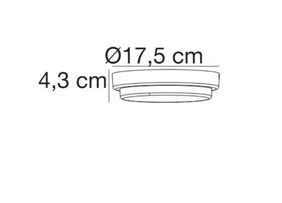 Nordlux Cuba Lampa ścienna 2019161001 6,5W