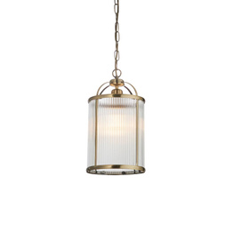 Lampa Wisząca Endon Lambeth Ribbed 106710
