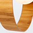 Accord Lighting Sfera QN-SFERA-1P-TEAK Lampa Wisząca