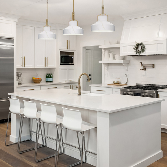 Żyrandol Elstead Lighting QZ-BRECKEN-2P-OZ-ABG