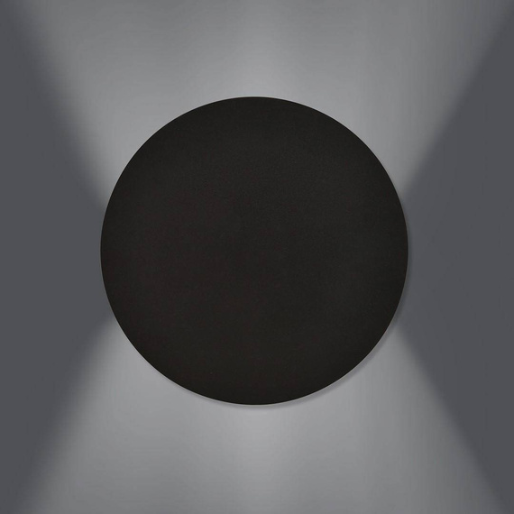 Lampa ścienna FORM 2 czarny (1166/2) - Emibig