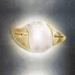 Kinkiet Sillux FIRENZE LP 6/212 C bursztynowy/miedziany 45 x 22 cm