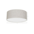 Lampa Sufitowa Milagro Lino MLP7498