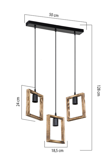 Żyrandol Zuma Line Atria 003064-025635