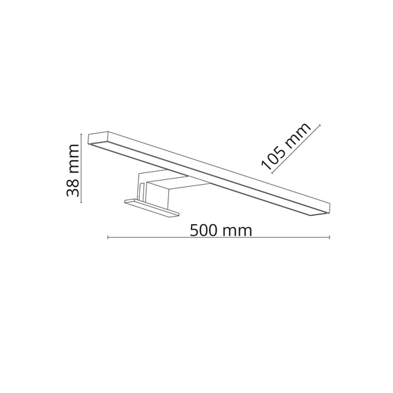 Oprawa Ścienna TK Lighting Leito 6353