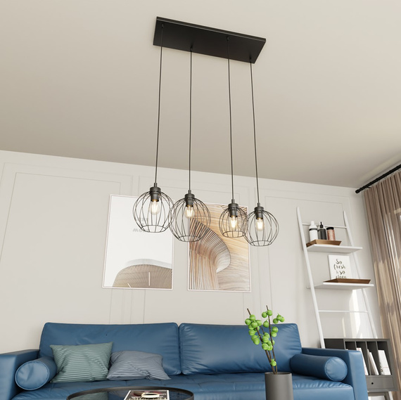 Lampa Wisząca Emibig Nando 4 Bl (1369/4)