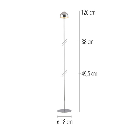 Zuma Line Bellis 003902-035433 Lampa Stojąca