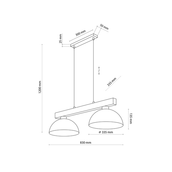 Żyrandol TK Lighting Oslo 4507