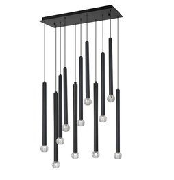 Lampa Wisząca Berella Light Aramo 11 BK Czarna BL5585