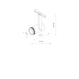 Lampa Do Szynoprzewodu Nowodvorski Nano - Lvm Spot Zoom Led 7W 11715