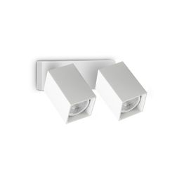 Oprawa Ścienna Ideal Lux Dynamite Ap2 Square Bianco 371221