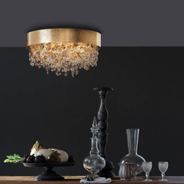 Lampa Sufitowa MASIERO Ola PL6 40 złoty