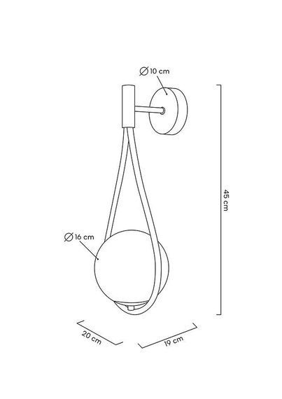 Kinkiet Moosee Roma MSE010400204