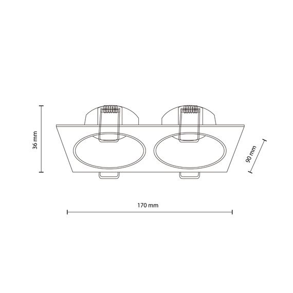 TK Lighting Prisma 10580 Plafon Zewnętrzny