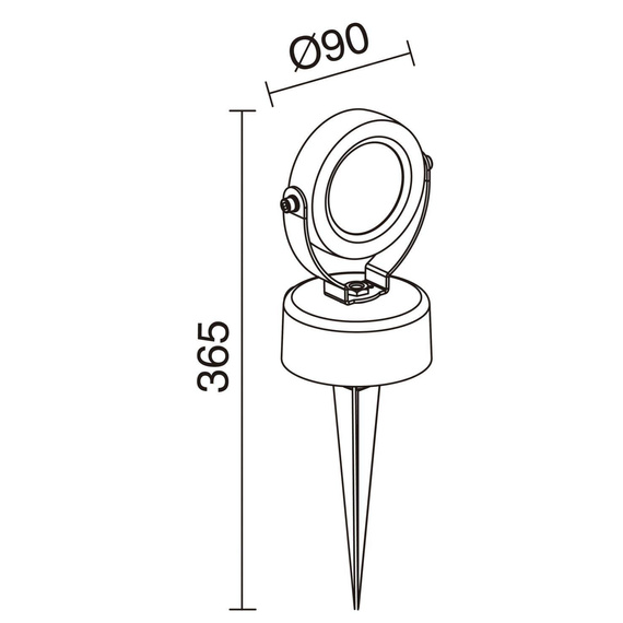 Lampa punktowa Novolux 482A-L0107A-04 Catania