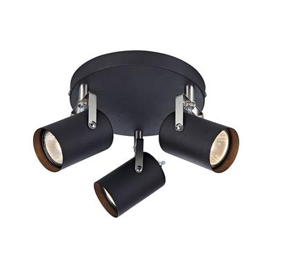 Plafon KEY 106422 Markslojd Czarny/Stal