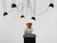 Lampa wisząca pająk CustomForm Popo 6 czarna