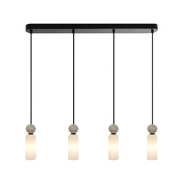 Zwis z marmurem Italux Santos PND-95331-4-BK