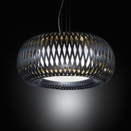 Lampa wisząca Slamp Kalatos Black/Gold