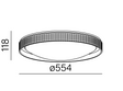  AQform Blos Lampa sufitowa 47045-M930-D9-00-13