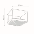 Plafon Alora Mood Qn-Cairo-Sf-Vbs-Cr