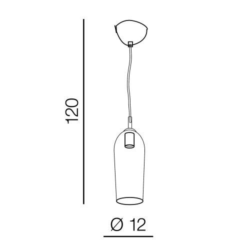 Lampa wisząca Azzardo Blanca AZ3335