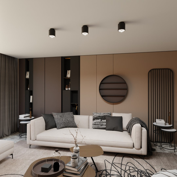 Plafon Emibig Nano 1 Black (1310/1)